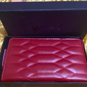 Wolf brand red jewelry storage case